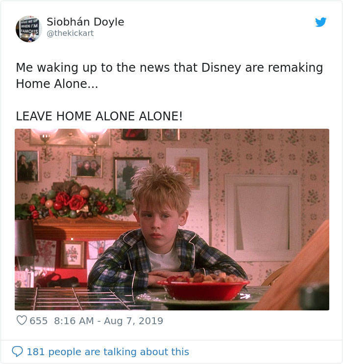 Macaulay Culkin Is Ready For The Updated “Home Alone”!