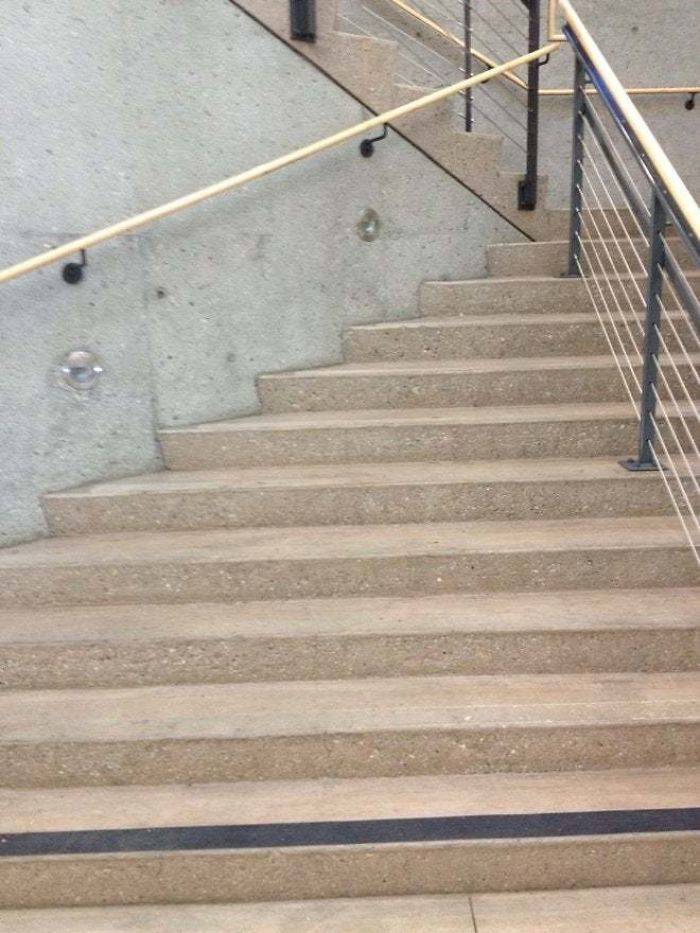 Those Who Created These Stairs Must Really Hate Other People