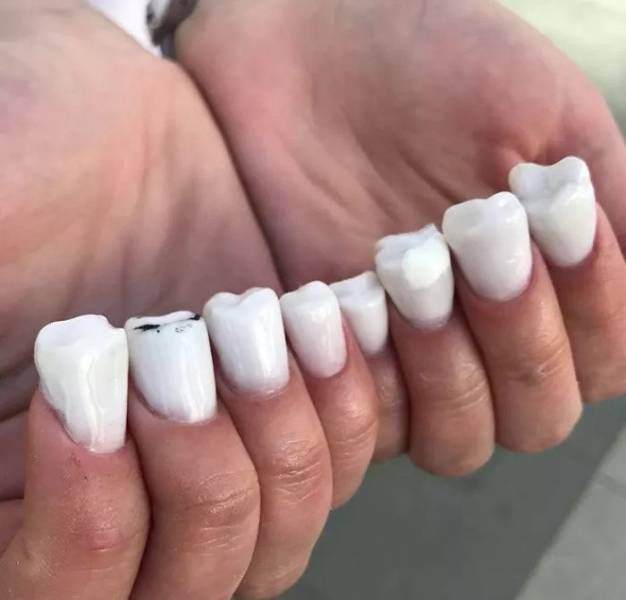 There’s A Russian Nail Salon Which Has Weird Nails As Its Specialty