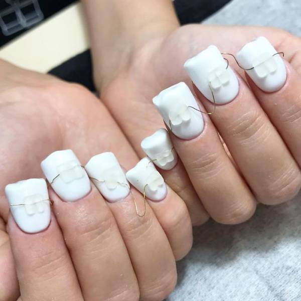 There’s A Russian Nail Salon Which Has Weird Nails As Its Specialty