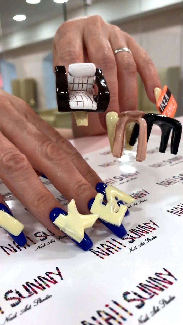 There’s A Russian Nail Salon Which Has Weird Nails As Its Specialty