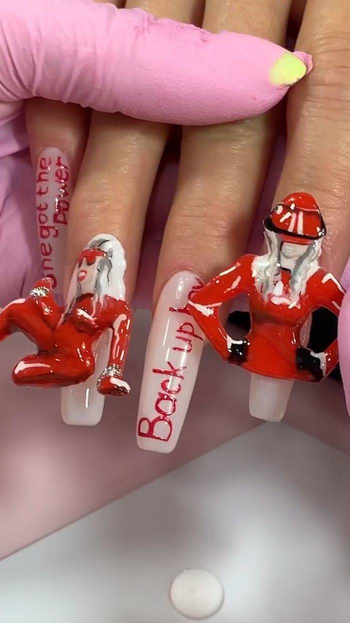 There’s A Russian Nail Salon Which Has Weird Nails As Its Specialty