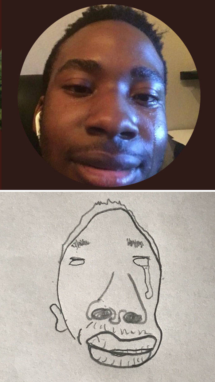 This Guy Is Drawing People’s Twitter Profile Pics, And They’re Weirdly