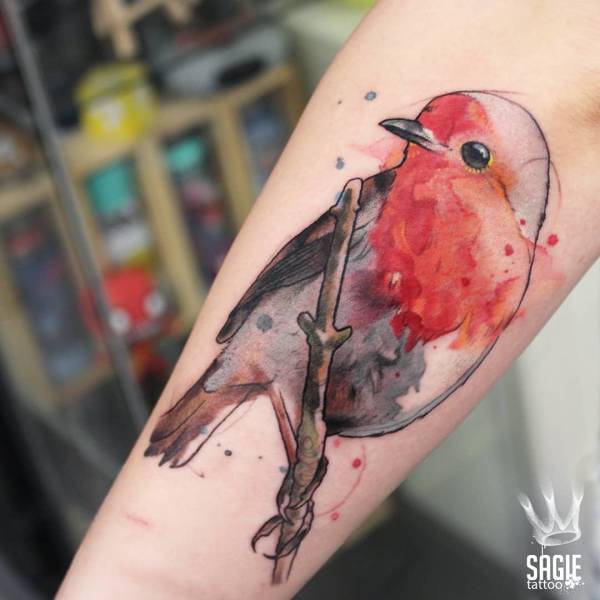 Watercolor Technique Adds So Much Beauty To These Tattoos