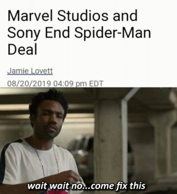 RIP MCU Spider-Man 1962-2019