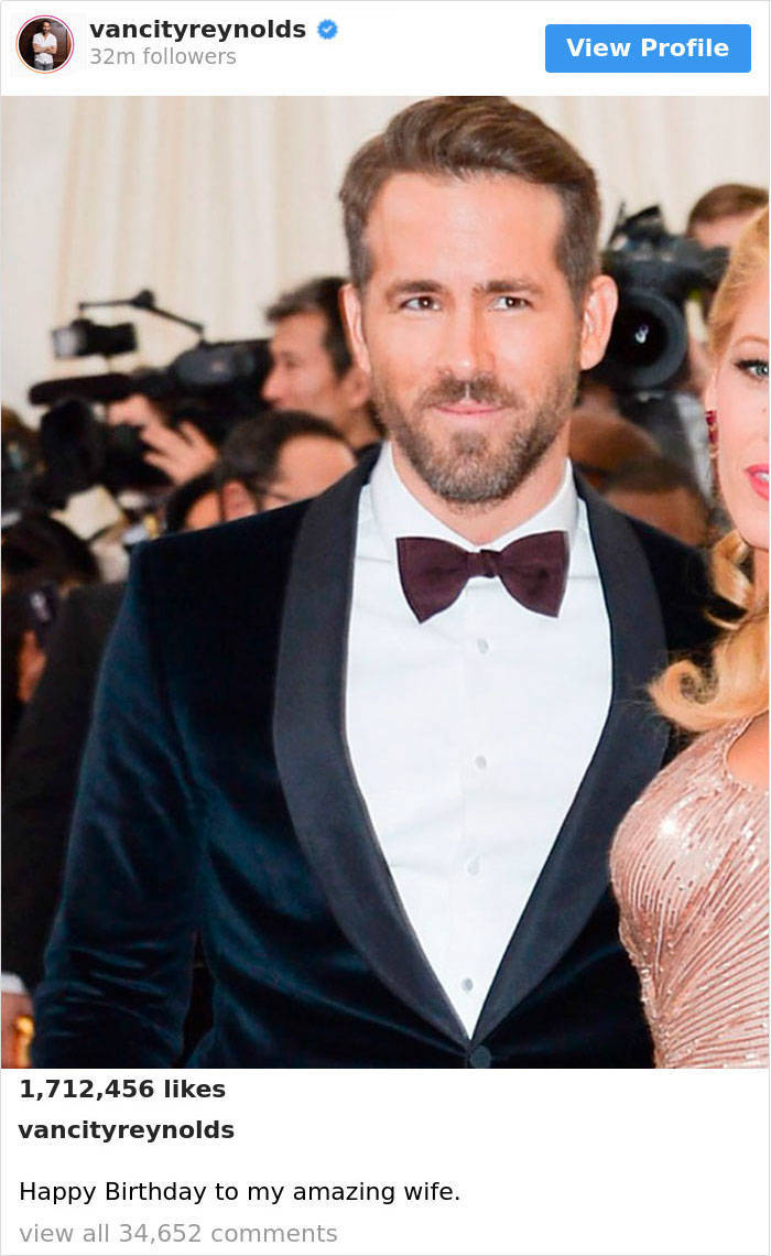 Ryan Reynolds Is The Worst Congratulator Blake Lively Could’ve Met