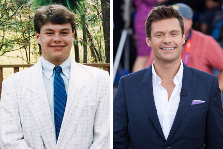 TV Show Hosts When They Were Young And Now