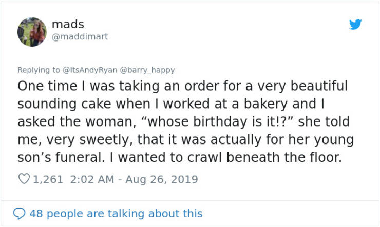 What Was The Most Embarrassing Moment Of Your Life?