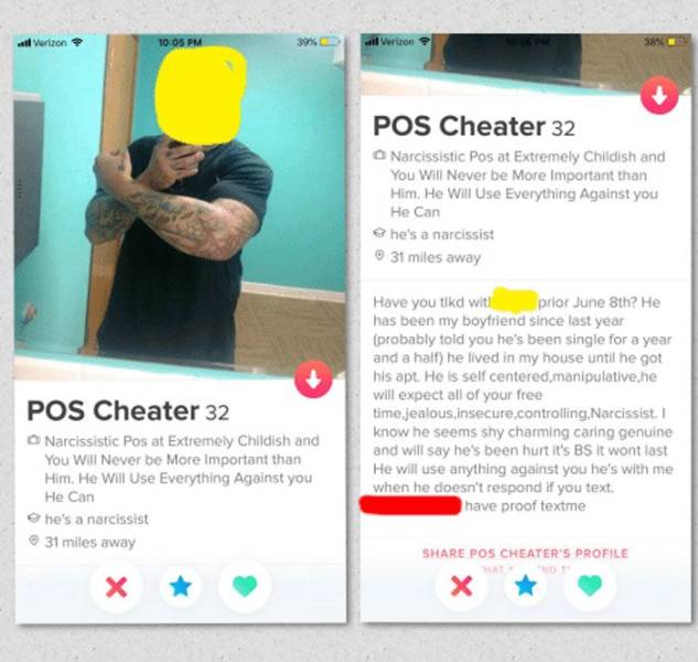 When Cheaters Are Found On Tinder