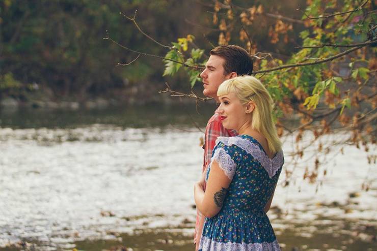 Couple Decided To Have A “Friday The 13th”-Themed Engagement Photoshoot