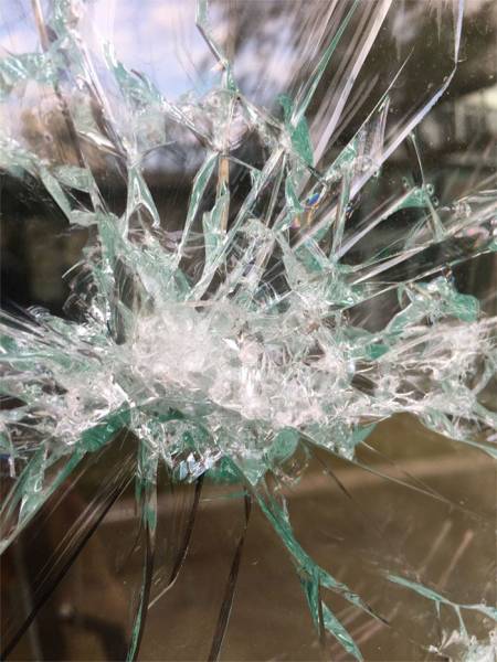 Is That Broken Glass, Or Is That Art? Or Both?