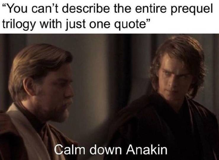 A Sequel To The “Star Wars” Prequel Memes