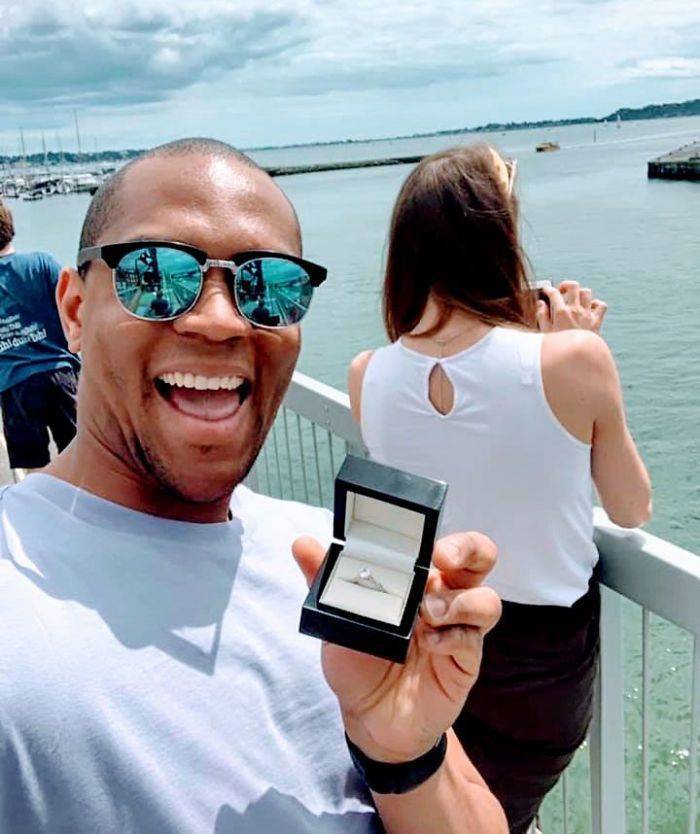 So, How Long Can He Go Without Her Seeing Her Engagement Ring?