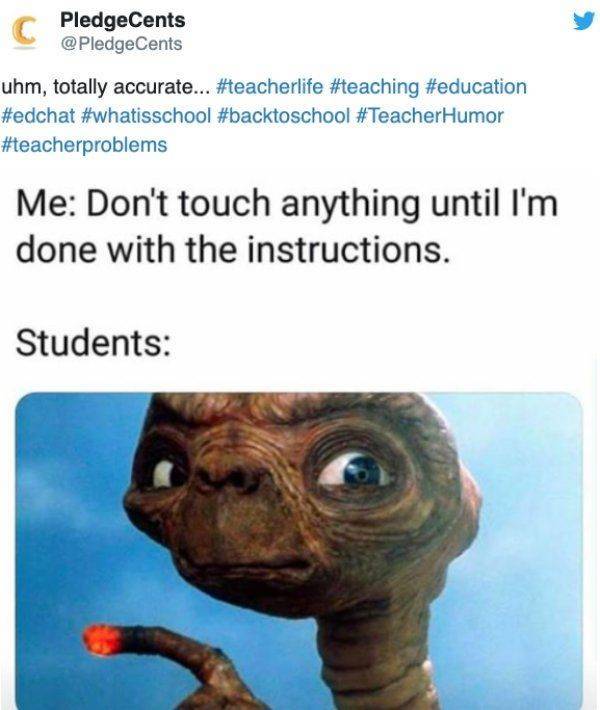 Teachers, Memes At The Ready!
