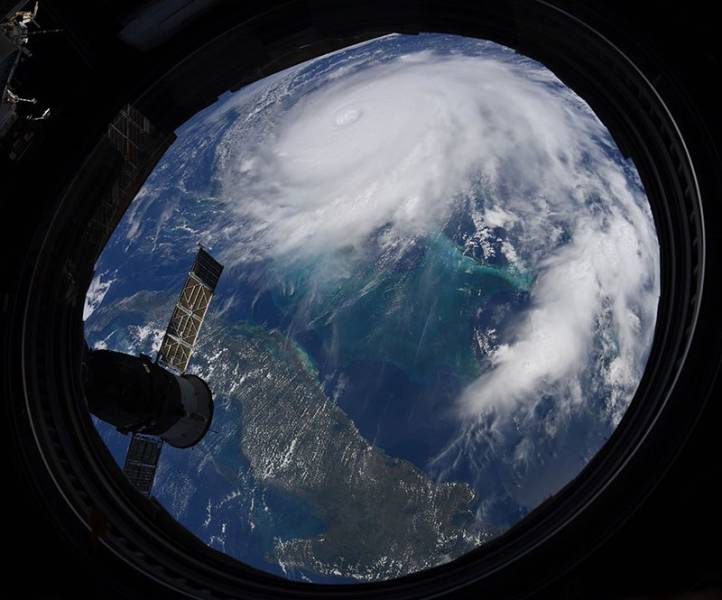 How Hurricane Dorian Looks From Space