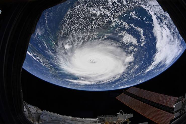 How Hurricane Dorian Looks From Space