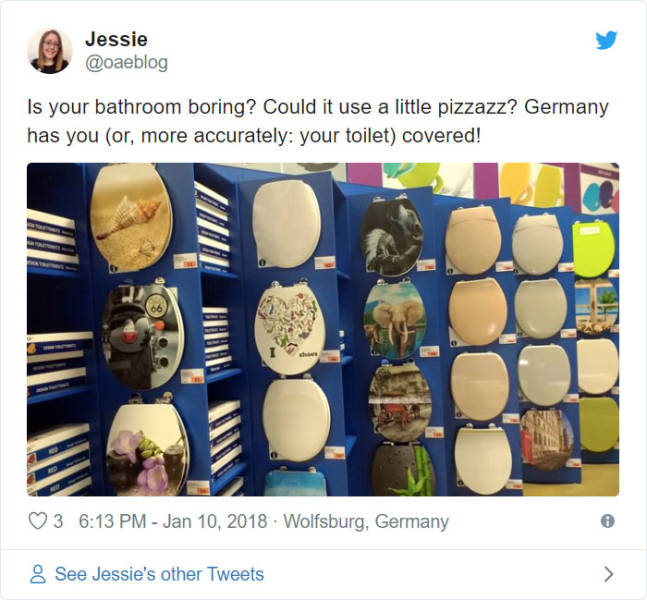 American Woman Finds Funny Stuff All Over Germany