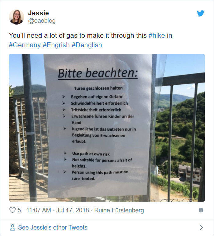 American Woman Finds Funny Stuff All Over Germany
