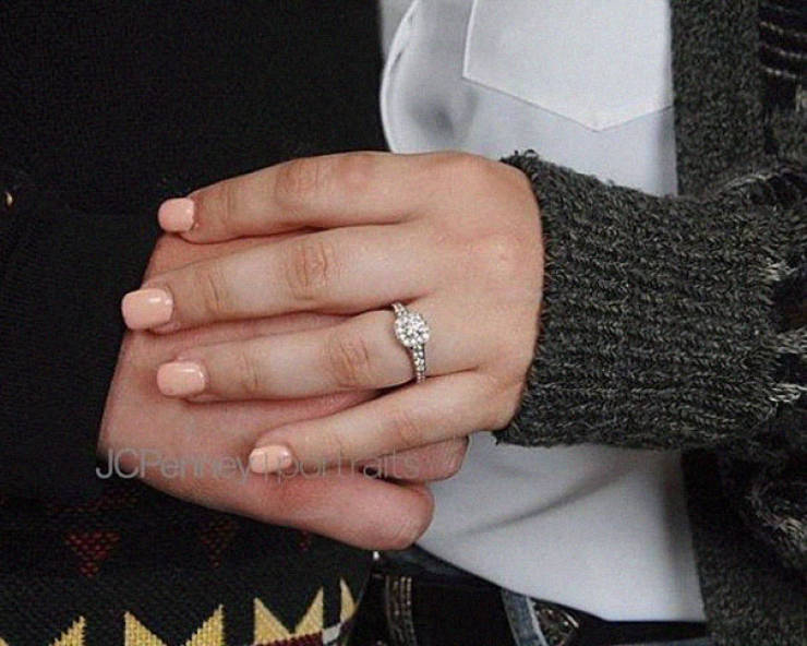 Get Ready For One Of The Most Intentionally Awkward Engagement Photoshoots Ever