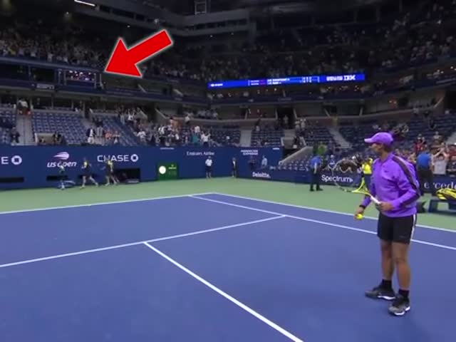 Rafael Nadal Is A Pretty Accurate Shooter