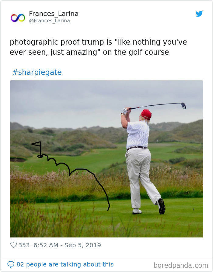 Donald Trump And The “Sharpiegate” Scandal Memes