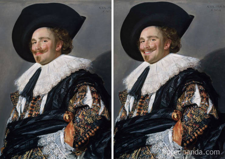 Famous Portraits Really Need To Smile