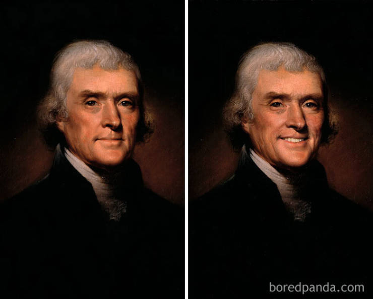 Famous Portraits Really Need To Smile