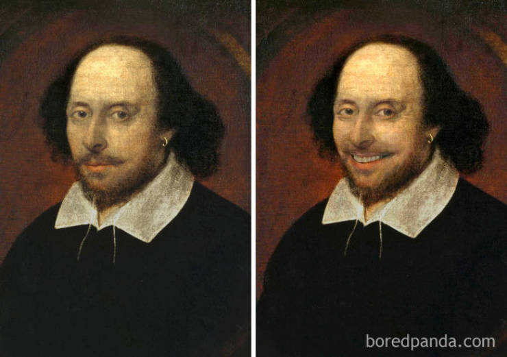 Famous Portraits Really Need To Smile
