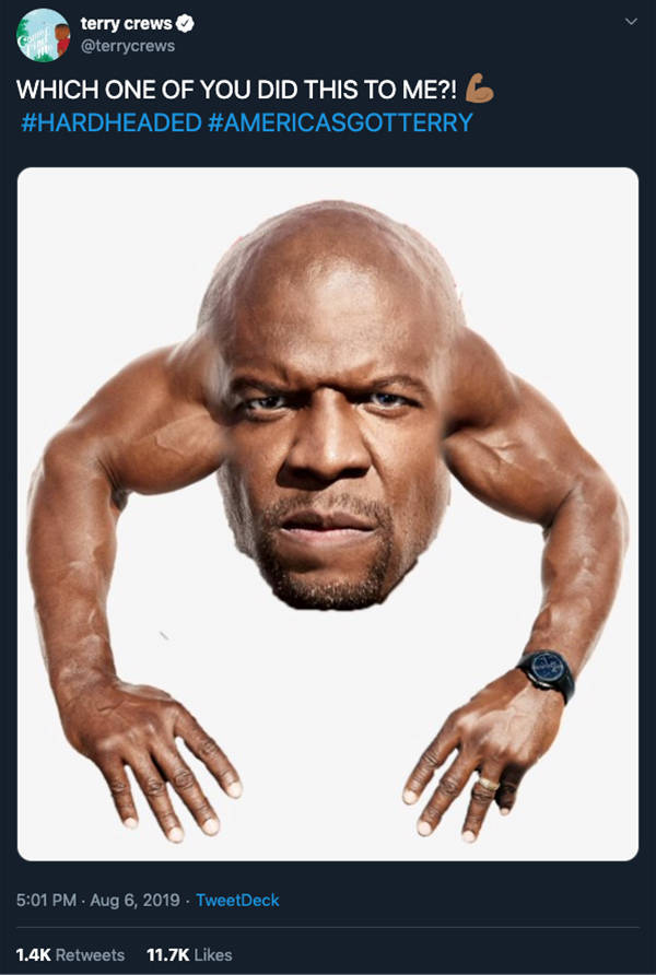 Terry Crews Does Not Lose!