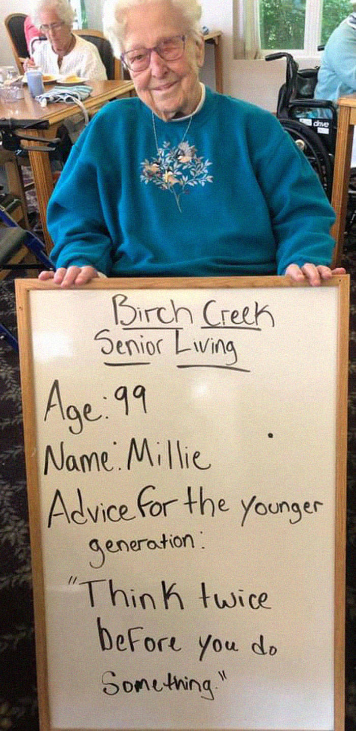 Seniors Give Advice To The Younger Generation