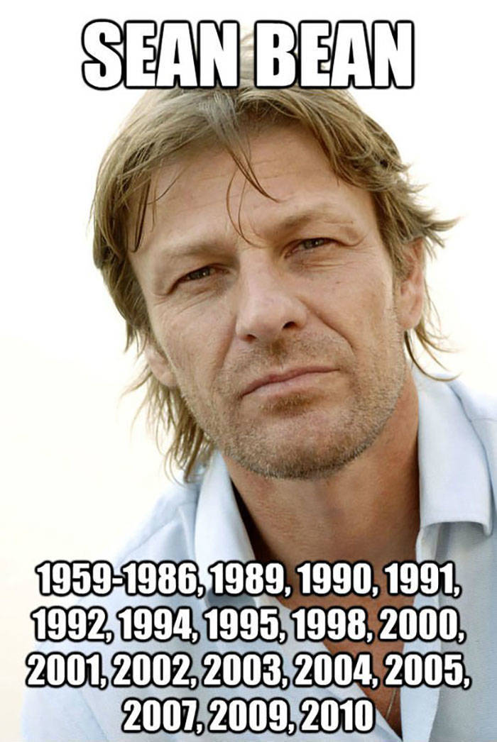 Sean Bean Is Tired Of Dying On Screen