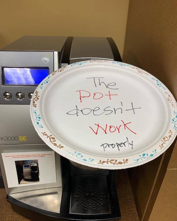 Workplace Signs Save The Day Once Again