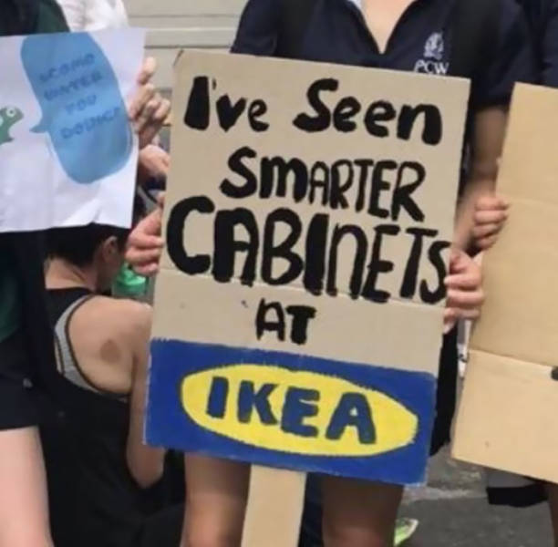 Climate Change Strike Was A Witty One