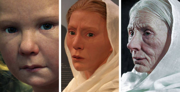 Sculptor Reconstructs Unique Faces Of Ancient People