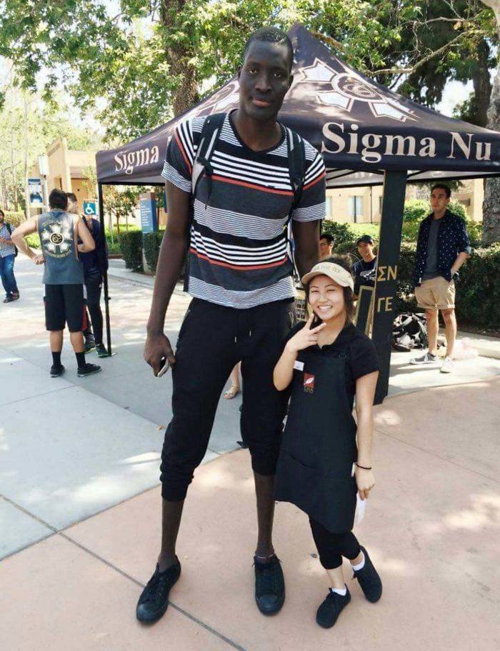 When Tall People Meet Short People