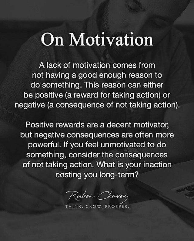Motivation Is Going To Get You!