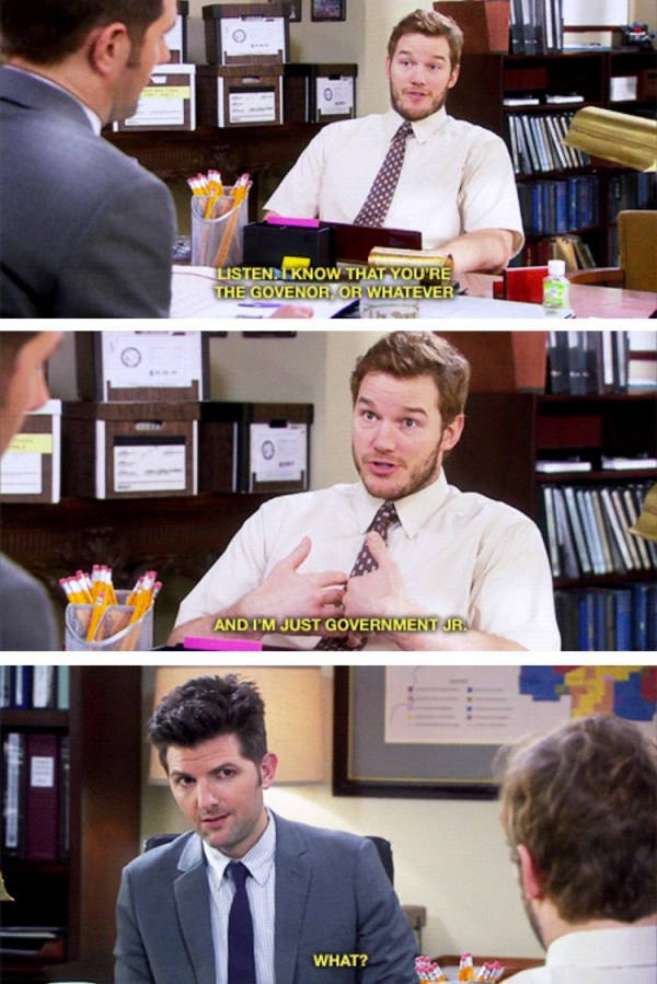 andy parks and rec kung fu