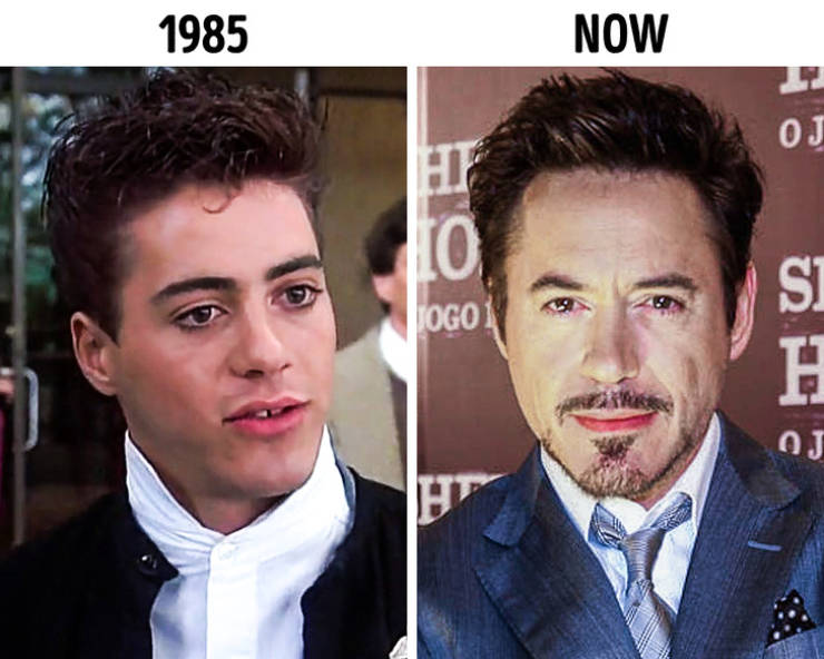 Celebrities At The Beginning Of Their Career And Now