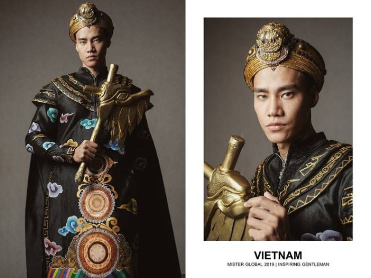 “Mister Global” Contestants Dress In Their National Costumes And That’s Really Bada##
