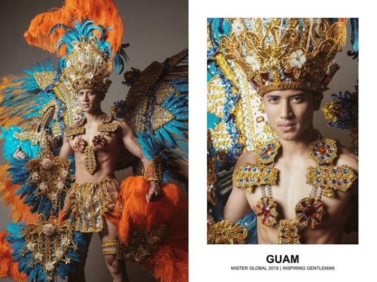 “Mister Global” Contestants Dress In Their National Costumes And That’s Really Bada##