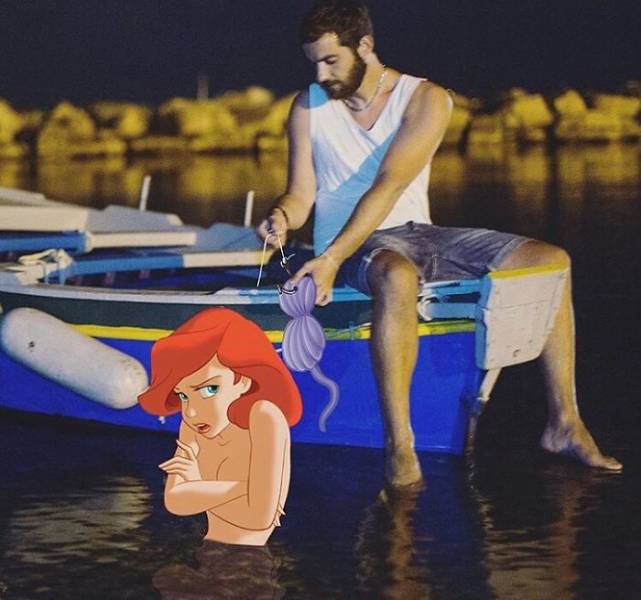 This Guy Is Hanging Out With Disney Characters In Real Life