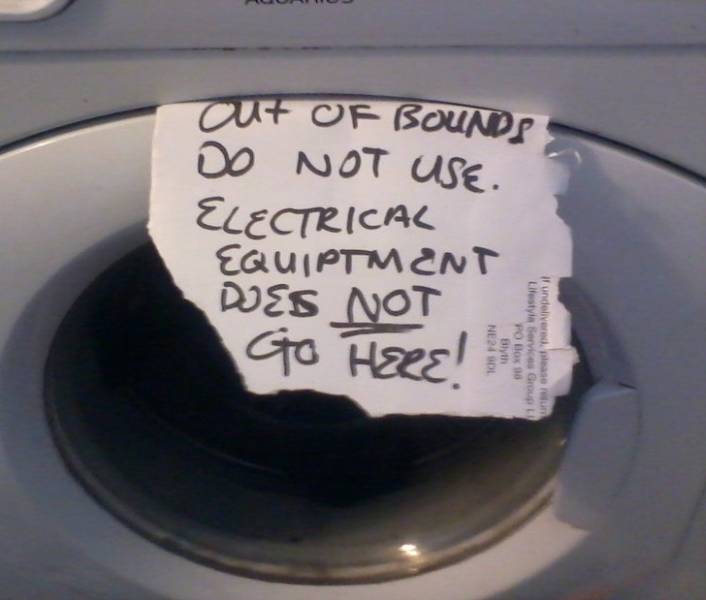 People Should Be More Attentive On Their Laundry Days