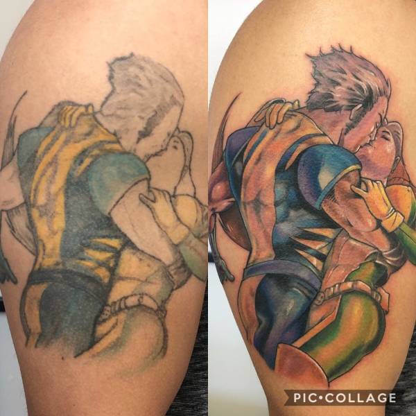 Tattoos That Desperately Needed A Remake And Finally Got It