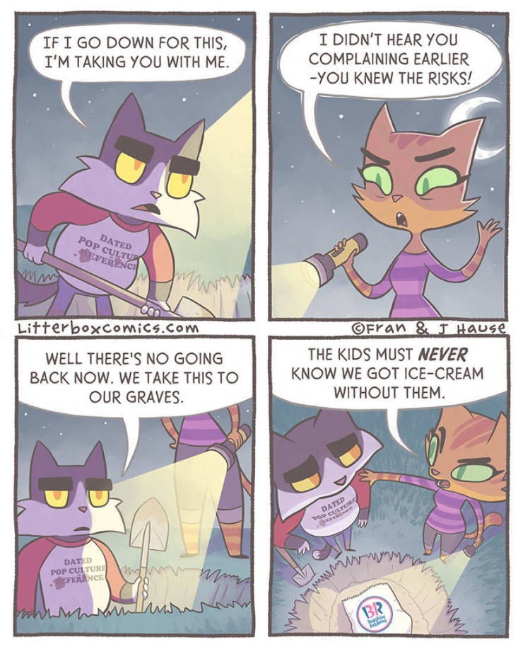 Mom Creates Comics About Her Life With Two Sons As Cats