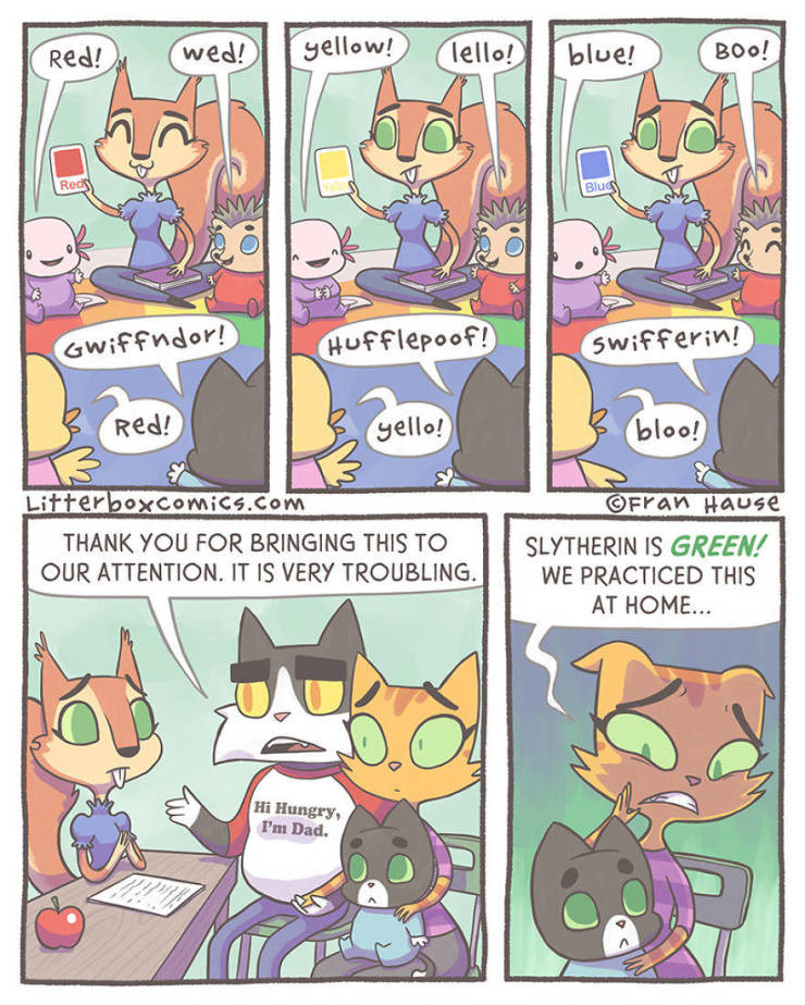 Mom Creates Comics About Her Life With Two Sons As Cats