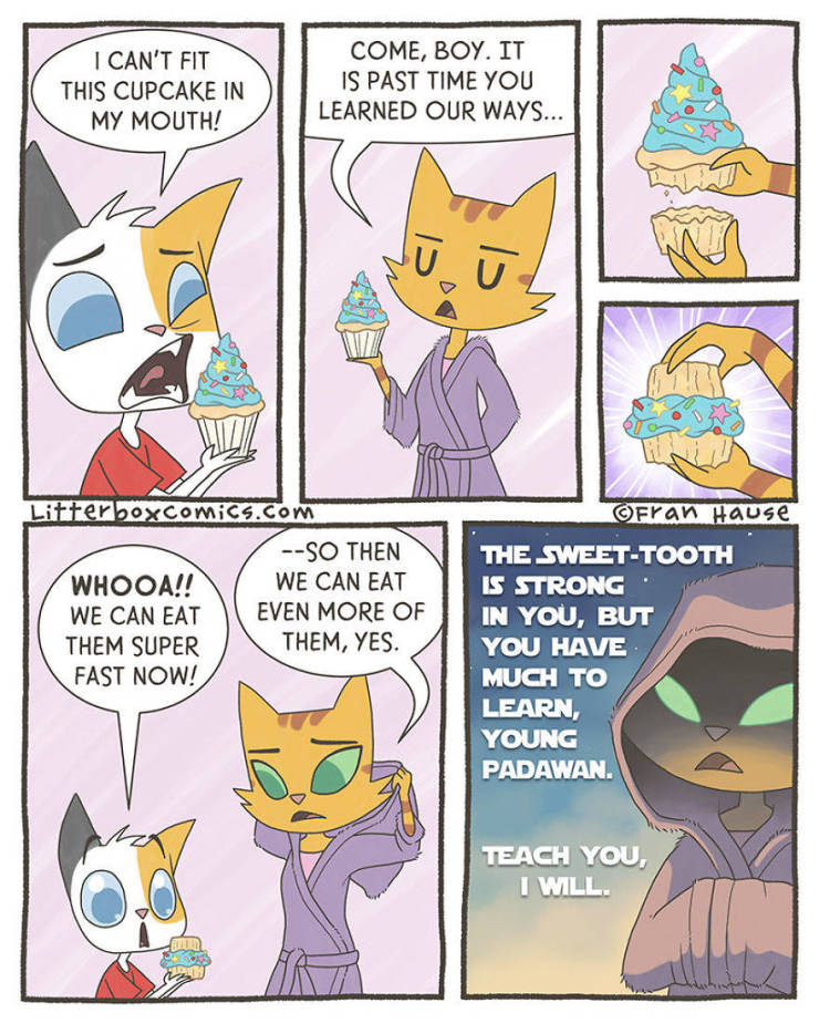 Mom Creates Comics About Her Life With Two Sons As Cats