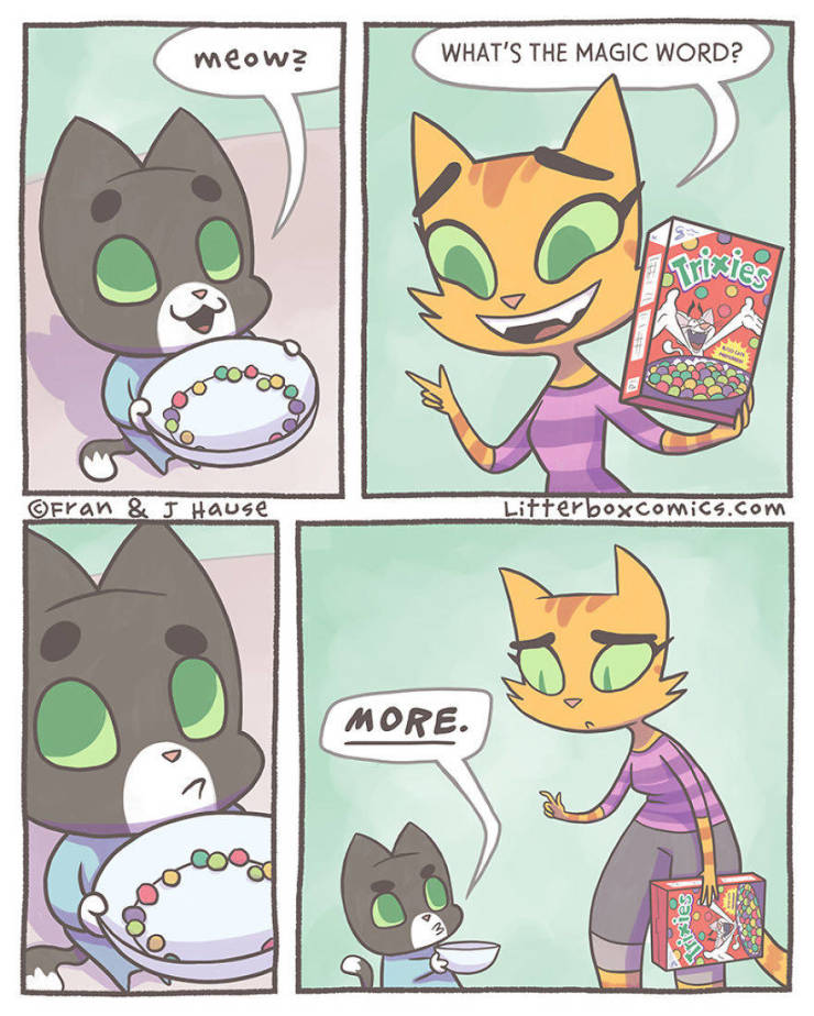 Mom Creates Comics About Her Life With Two Sons As Cats