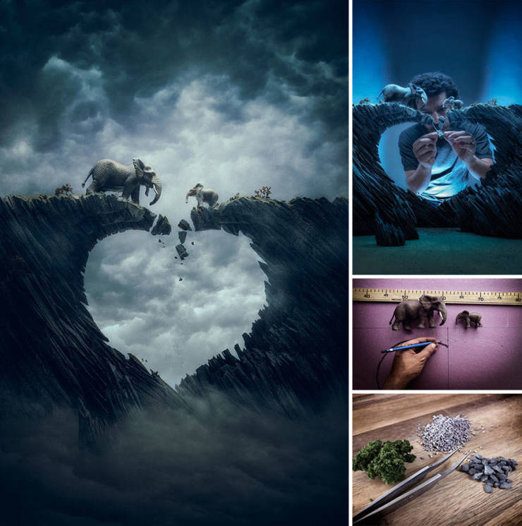 Artist Creates Miniature Worlds With Power Of Art And Photography