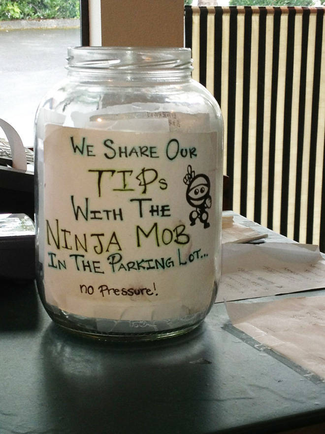 These Cheeky Tip Jars Might Make You Tip Twice