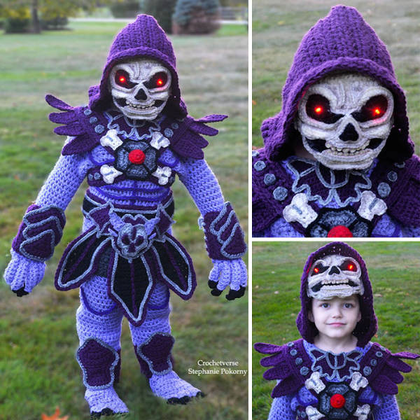 These Hand-Crocheted Halloween Costumes Are Awesome!